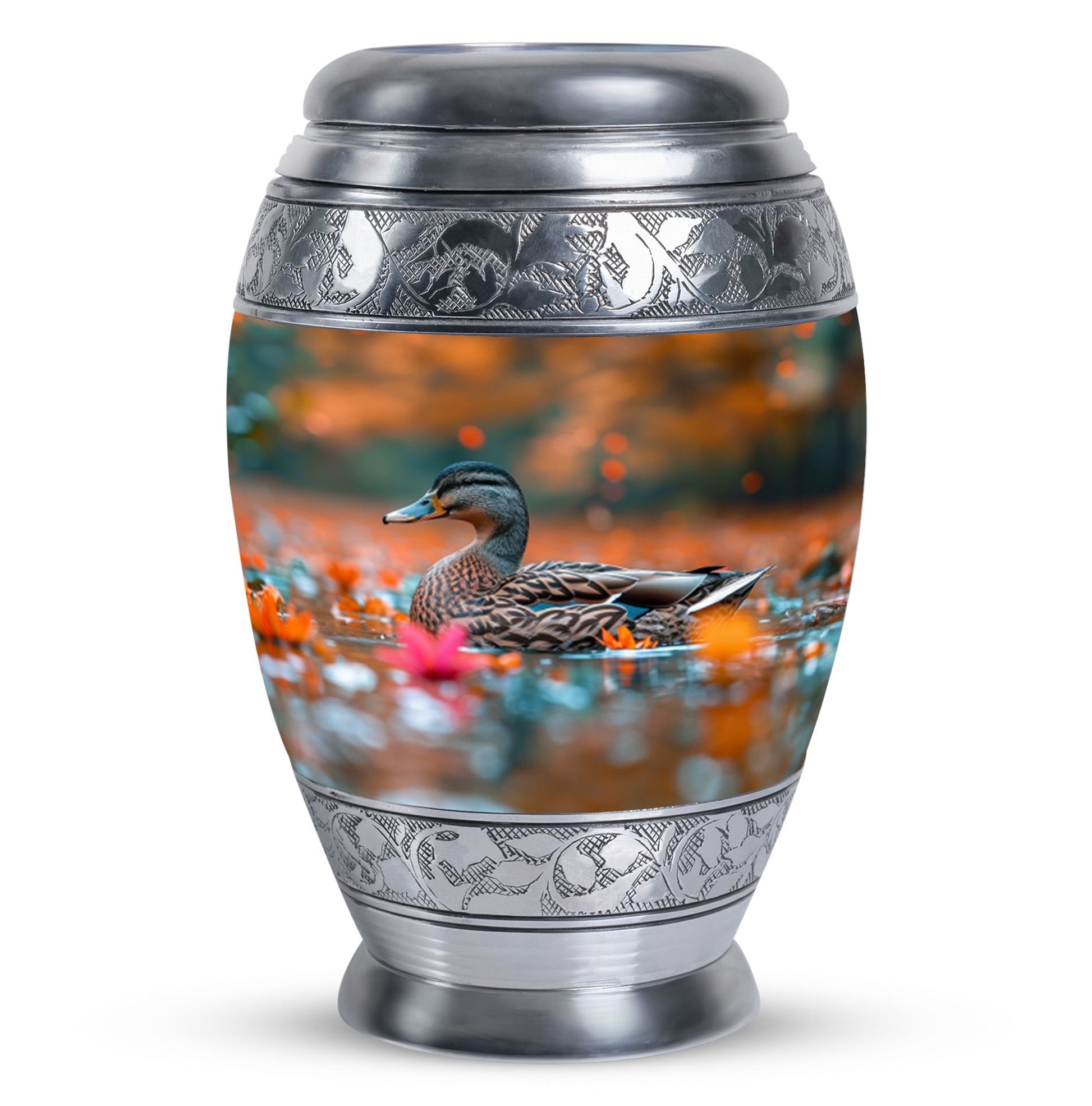 Duck Cremation Ashes Memorial Urn - Funeral Urn For Men & Women