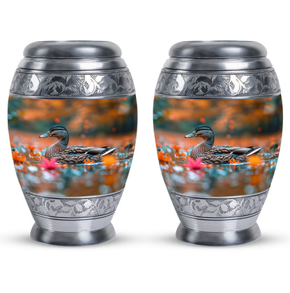 Personalized Bird Cremation Urn for Men & Women - 10-inch, 200 cu in - Yatskia