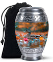 Duck Cremation Ashes Memorial Urn - Funeral Urn For Men & Women