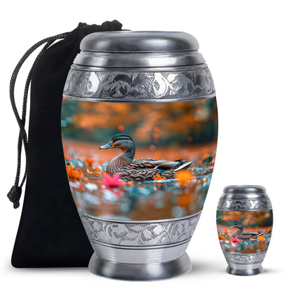 Personalized Bird Cremation Urn for Men & Women - 10-inch, 200 cu in - Yatskia
