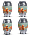 Baby Duck Memorial Urn Combo Set - Large And Keepsake Ashes Urn