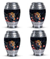 Hungry Black Tiger Cremation Urn - Burial Urn For Ashes