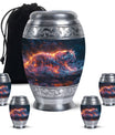 Tiger Funeral Urn - Urn Small Burial Urns For Adult Human Ashes