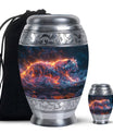 Tiger Funeral Urn - Urn Small Burial Urns For Adult Human Ashes