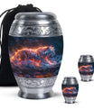 Tiger Funeral Urn - Urn Small Burial Urns For Adult Human Ashes