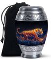 Majestic Tiger Cremation Urn for Human Ashes - Urn for Mom and Dad