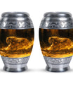 Golden Tiger Burial Urn for Ashes – Elegant Memorial Urn For Dad & Mom