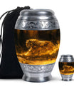 Golden Tiger Burial Urn for Ashes – Elegant Memorial Urn For Dad & Mom