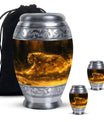 Golden Tiger Burial Urn for Ashes – Elegant Memorial Urn For Dad & Mom