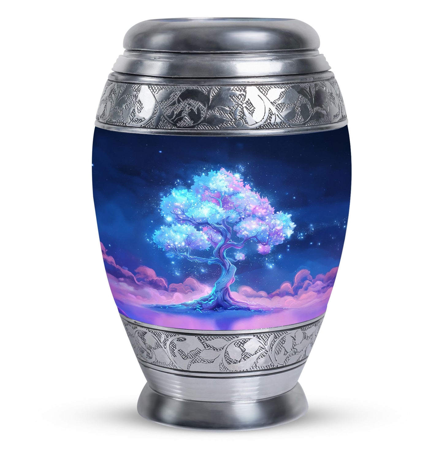 Mystical Tree Memorial Urn for Nature Lovers Cremation Keepsake