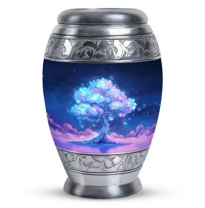 Mystical Tree Memorial Urn for Nature Lovers Cremation Keepsake