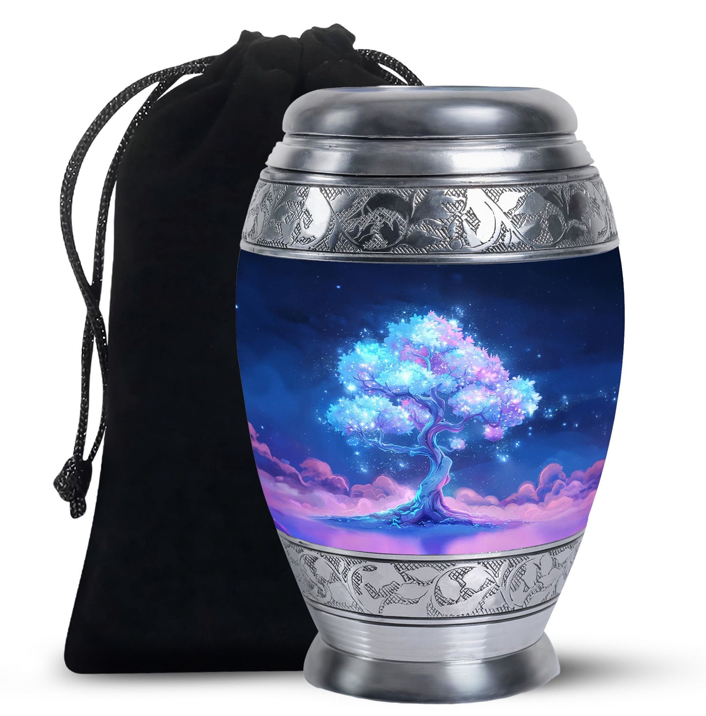 Mystical Tree Memorial Urn for Nature Lovers Cremation Keepsake
