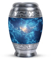 Beautiful Blue Sky and Sun Urn - Unique Urns For Human Ashes