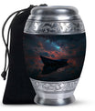 Boat Night Sky Urn – Celestial Vessel Design for Memorial Keepsakes