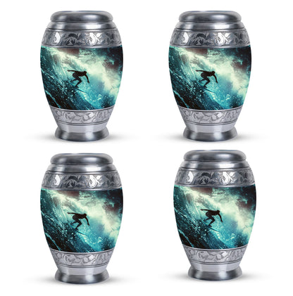 Personalized Ocean Cremation Urn for Human Ashes - 10-inch, 200 cu in - Yatskia