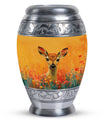 Beautiful Deer Funeral Urn for Human Ashes - Cremation Urn for Mom and Dad