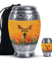 Beautiful Deer Funeral Urn for Human Ashes - Cremation Urn for Mom and Dad