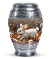 Forest Rabbit Meadow - Rabbit Urn Memorial, Funeral Shape Urn