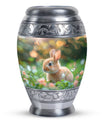 Green Baby Bunny Rabbit Urn – Beautiful Memorial for Pet Rabbits