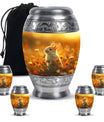 Sunset Baby Bunny Rabbit Urn - Beautiful Memorial For Pets Ashes