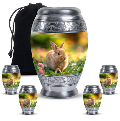 Personalized Pet Memorial Urn for Pet Ashes - 10-inch, 200 cu in - Yatskia