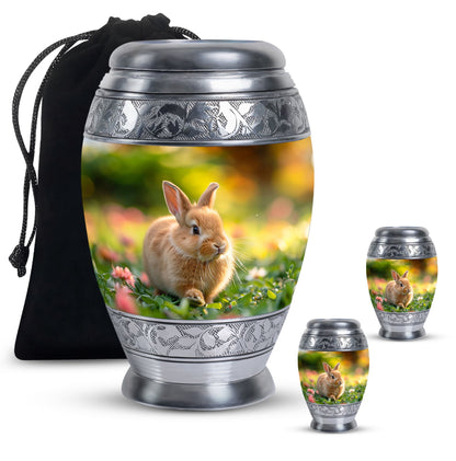 Personalized Pet Memorial Urn for Pet Ashes - 10-inch, 200 cu in - Yatskia