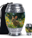 Summer Bunny Burial Urn - Decorative Unique Urns For Burial Ashes