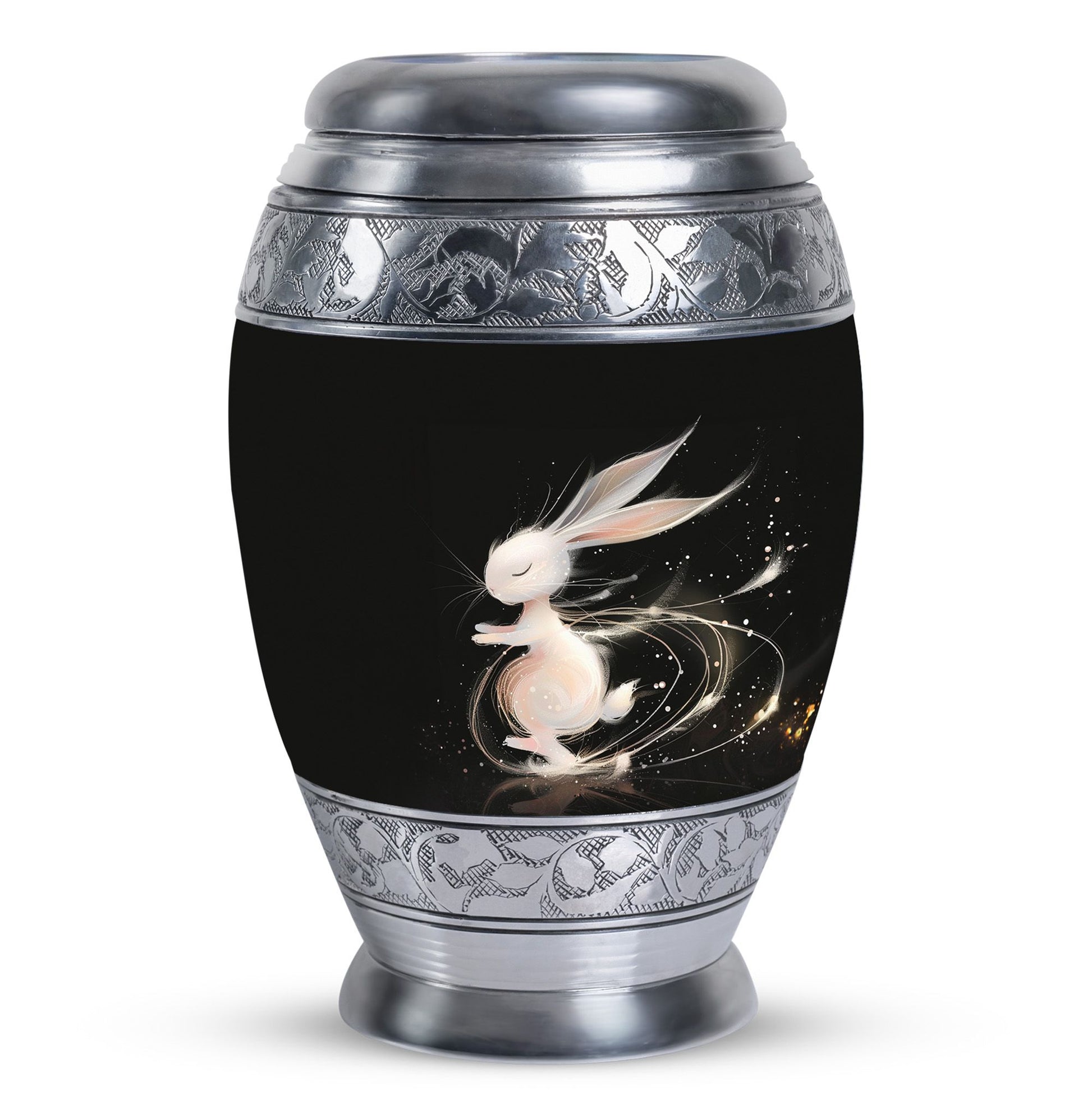 Sleeping Bunny Rabbit Urn - Personalized Pet Urns For Ashes