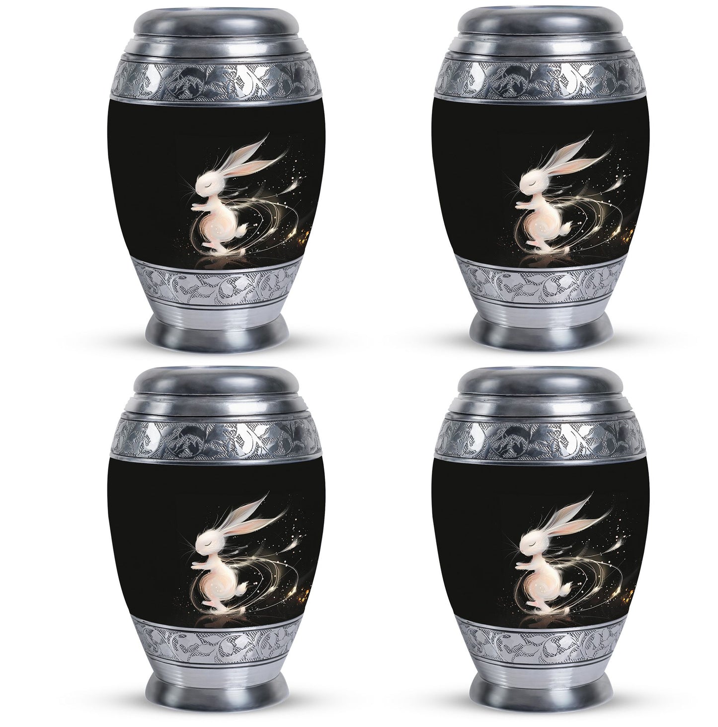 Personalized Pet Cremation Urn for Pet Ashes - 10-inch, 200 cu in - Yatskia
