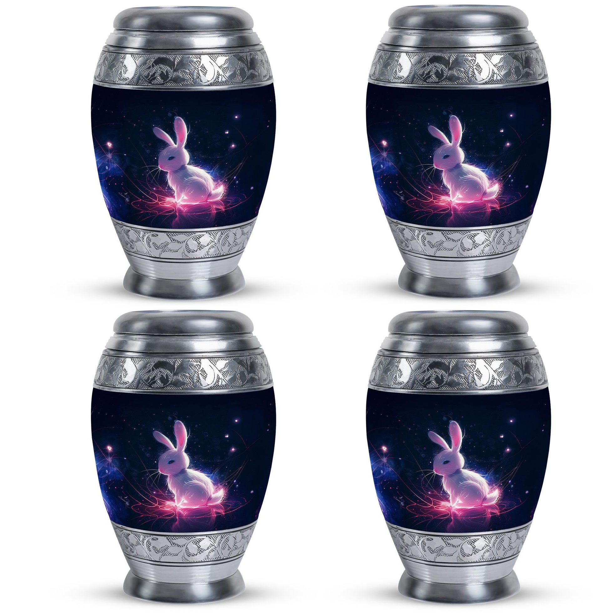 Baby Bunny Rabbit Urn - Large Memorial Funeral Urn For Ashes