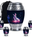 Baby Bunny Rabbit Urn - Large Memorial Funeral Urn For Ashes