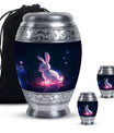 Baby Bunny Rabbit Urn - Large Memorial Funeral Urn For Ashes