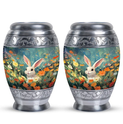 Colorful Personalized Pet Cremation Urn for Pet Ashes - 10-inch, 200 cu in - Yatskia