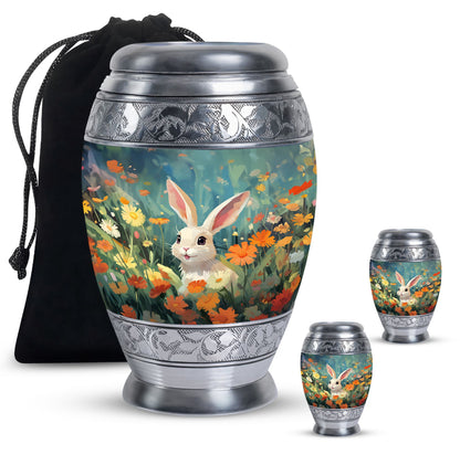 Colorful Personalized Pet Cremation Urn for Pet Ashes - 10-inch, 200 cu in - Yatskia