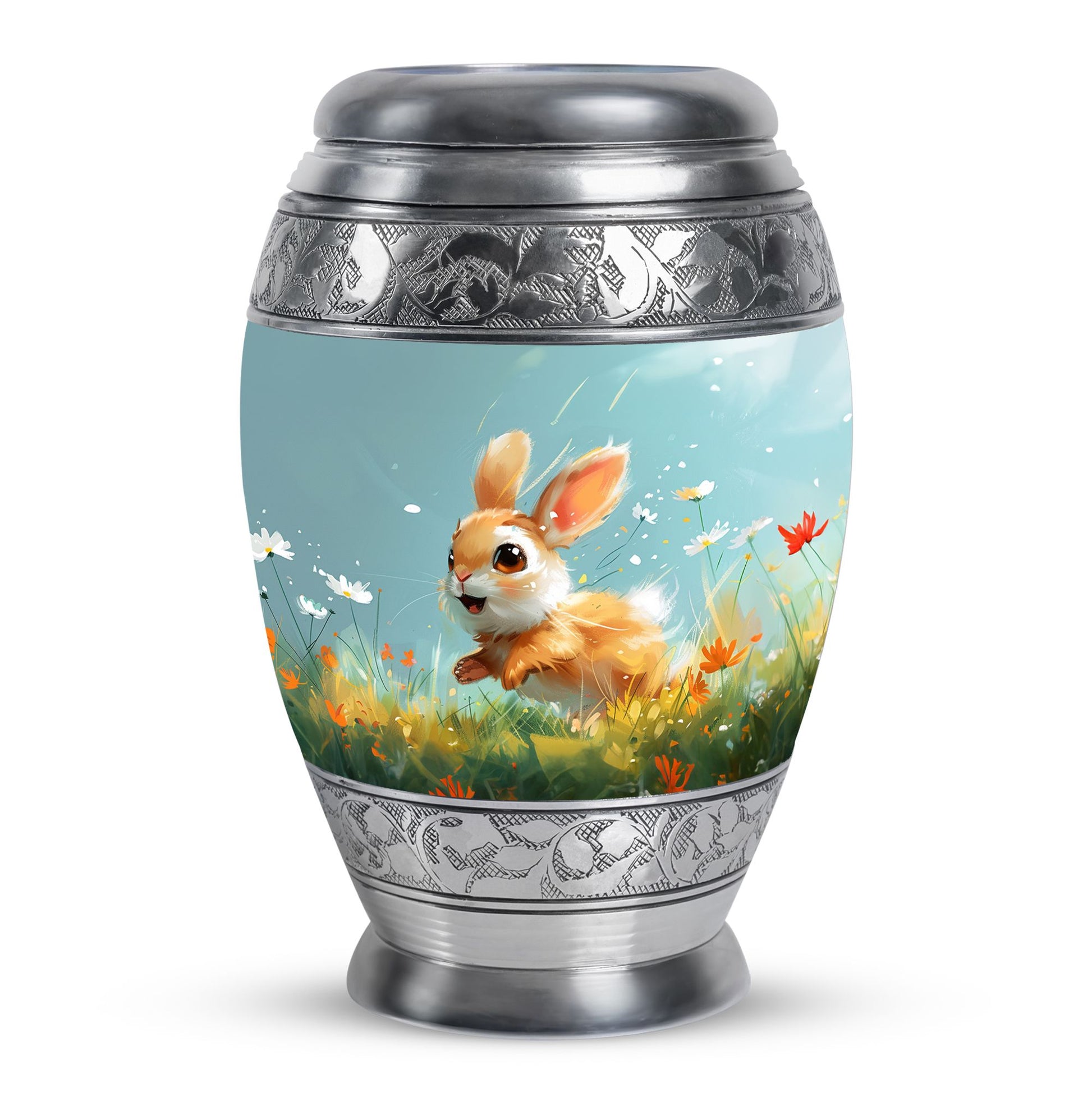 Baby Bunny Rabbit - Decorative Pet Memorial Keepsake For Beloved Animals
