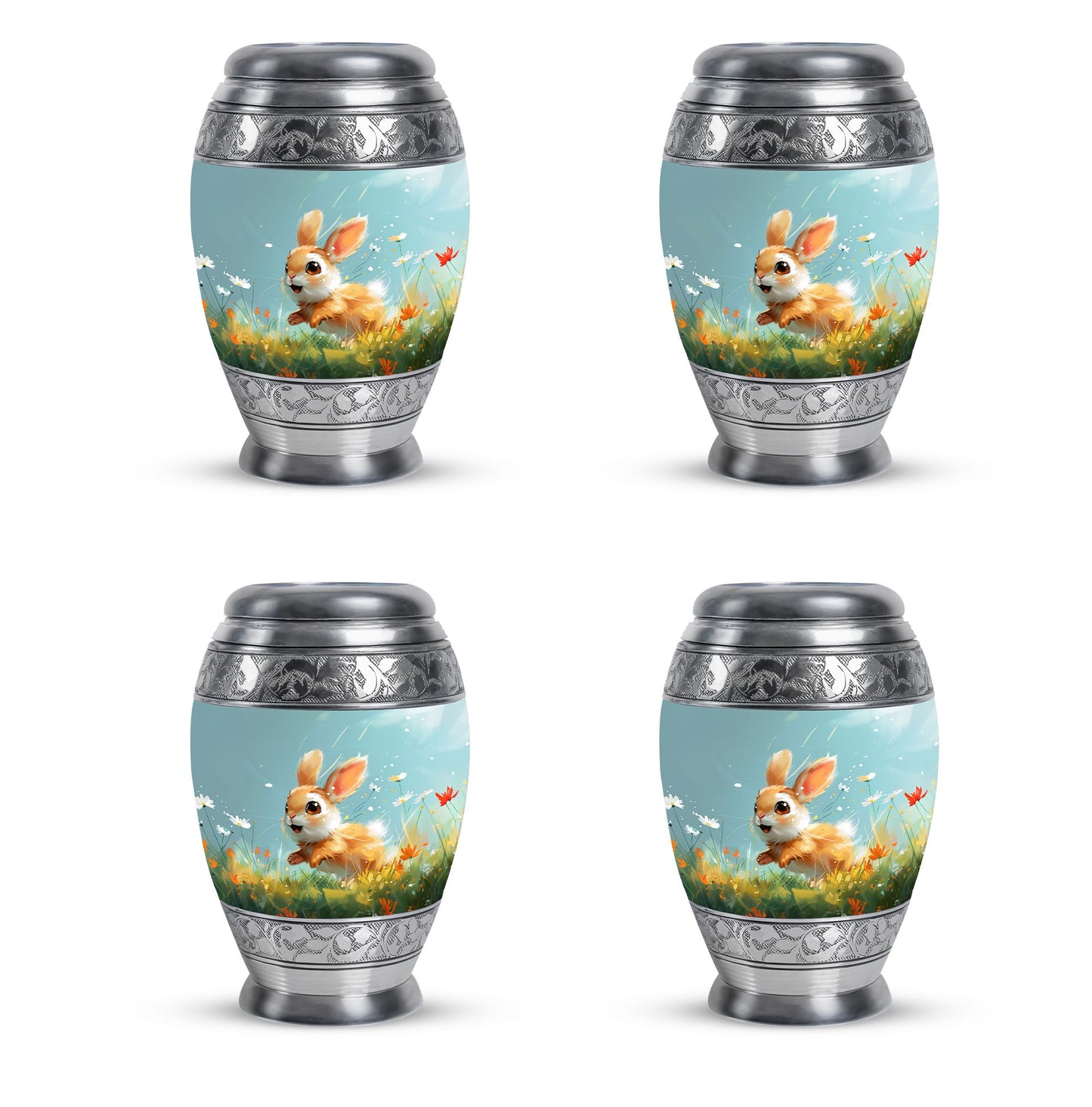 Personalized Pet Keepsake Urn for Pet Ashes - 10-inch, 200 cu in - Yatskia