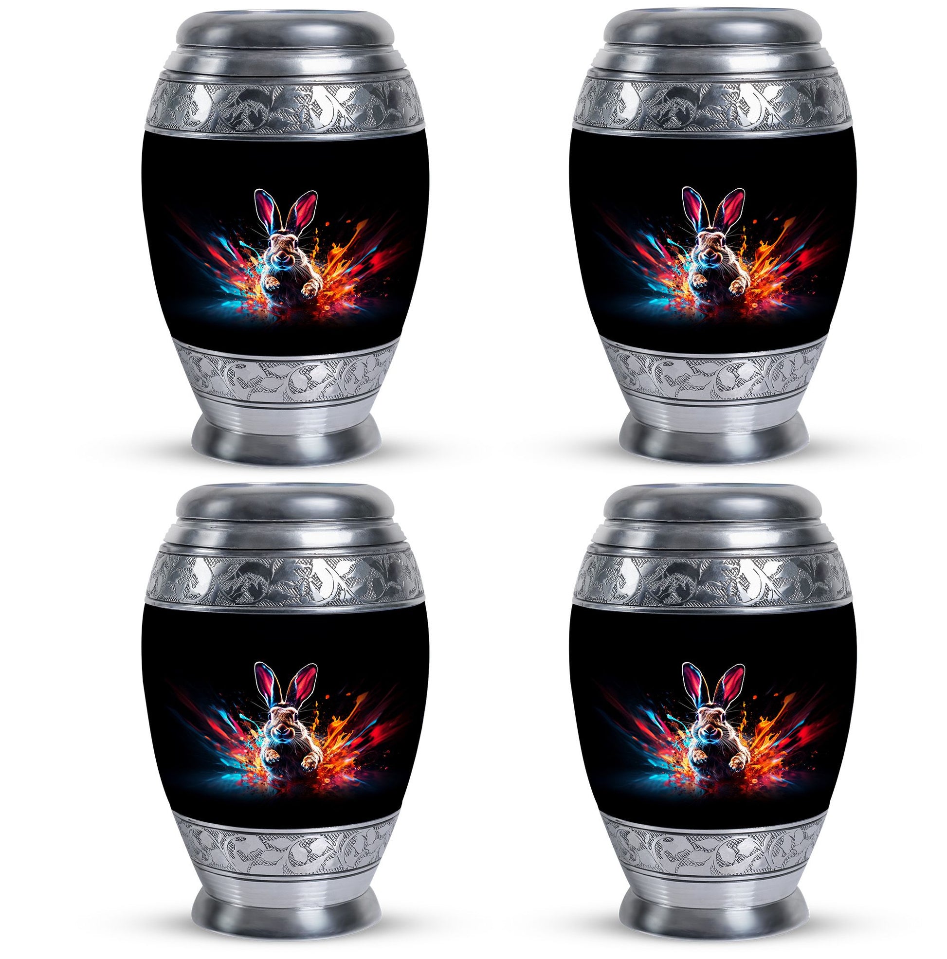 Rabbit Cremation Urn for Human Ashes - Bunny Memorial Urn for Adults