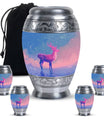 Winter Baby Deer Cremation Urn – Elegant Deer Design For Burial Ashes