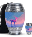 Winter Baby Deer Cremation Urn – Elegant Deer Design For Burial Ashes