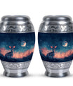 Baby Deer Night Themed Urn - Large Urn For Human Ashes