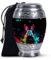 Colorful Rabbit Cremation Urn for Human Ashes - Urn for Mom and Dad