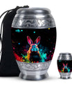 Colorful Rabbit Cremation Urn for Human Ashes - Urn for Mom and Dad