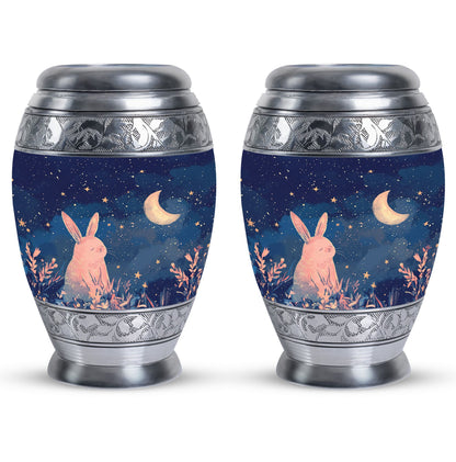 Personalized Rabbit Cremation Urn for Pet Ashes - 10-inch, 200 cu in - Yatskia