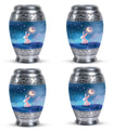 Moonlit Bunny Cremation Urns For Human Ashes - Rabbit Urn for Mom & Dad