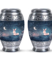 Night Bunny & Stars Urn - Urns For Human Ashes Women