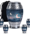 Night Bunny & Stars Urn - Urns For Human Ashes Women