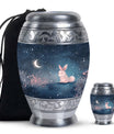Night Bunny & Stars Urn - Urns For Human Ashes Women