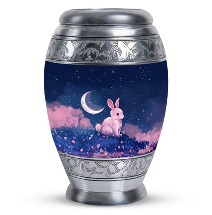 Personalized Galaxy Cremation Urn for Human Ashes - 10-inch, 200 cu in - Yatskia