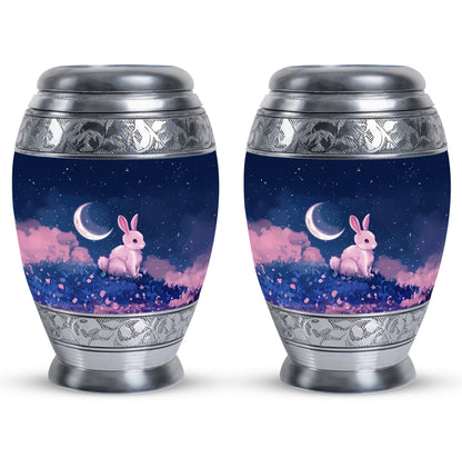 Personalized Galaxy Cremation Urn for Human Ashes - 10-inch, 200 cu in - Yatskia