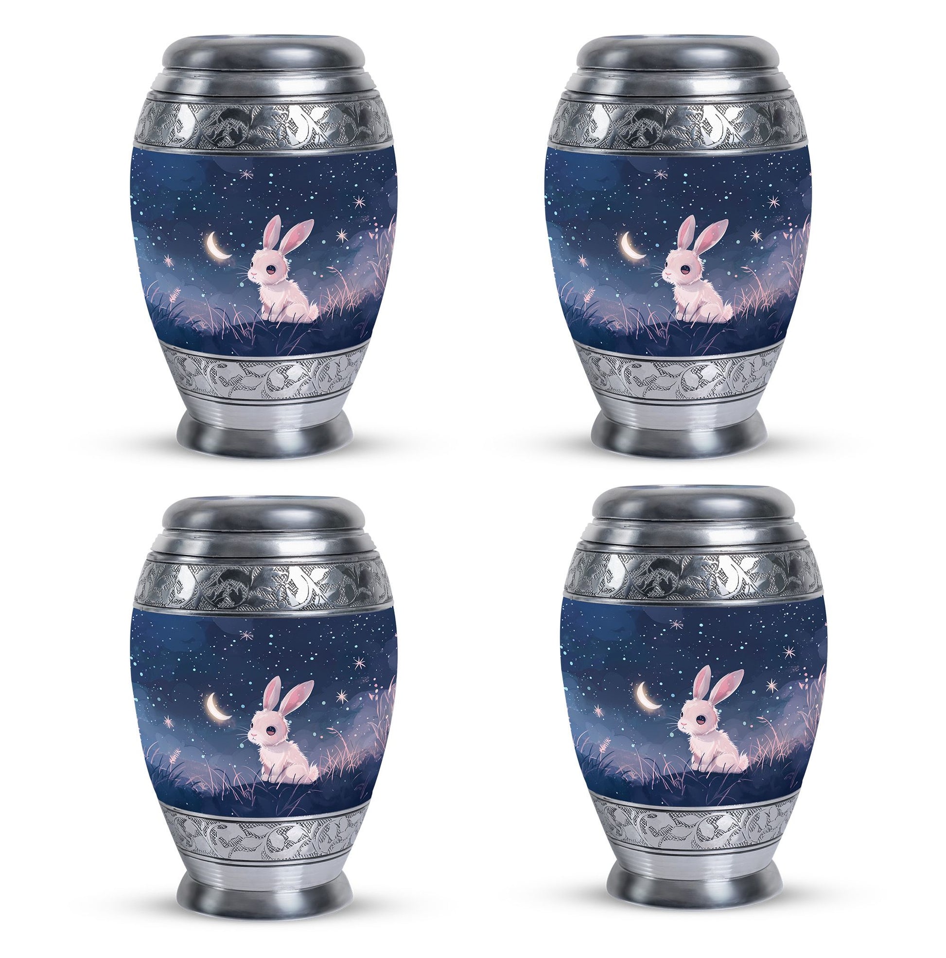 Night Bunny Cremation Urn - Pet Urns For Bunny Ashes